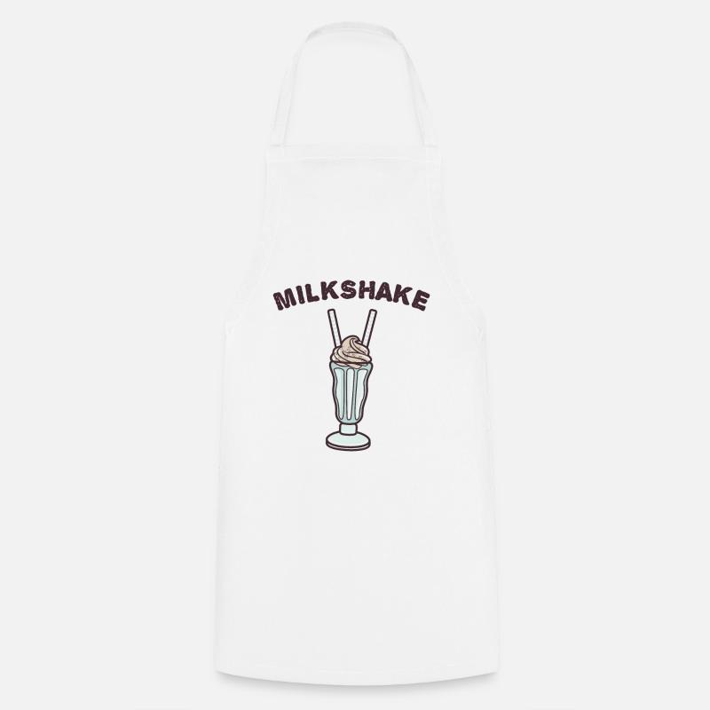 Milkshake - Tablier de cuisine - blanc