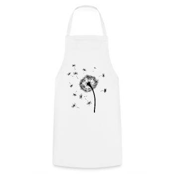 Pissenlit / Pissenlit - Tablier de cuisine - blanc - Devant - AI Model Male 185 dark (185cm)