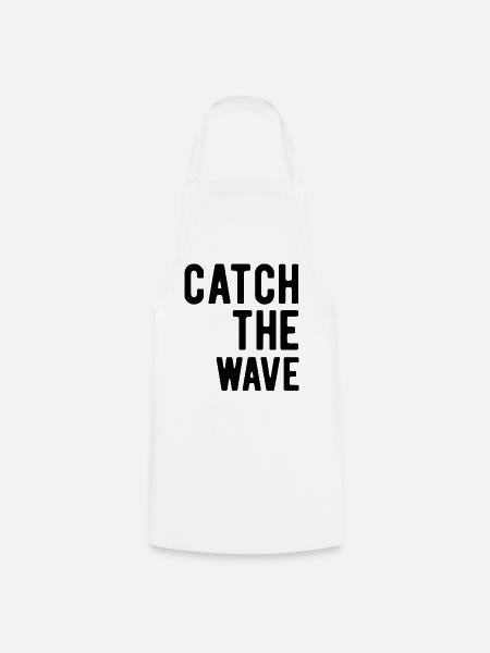 Catch the Wave - Kochschürze - Weiß