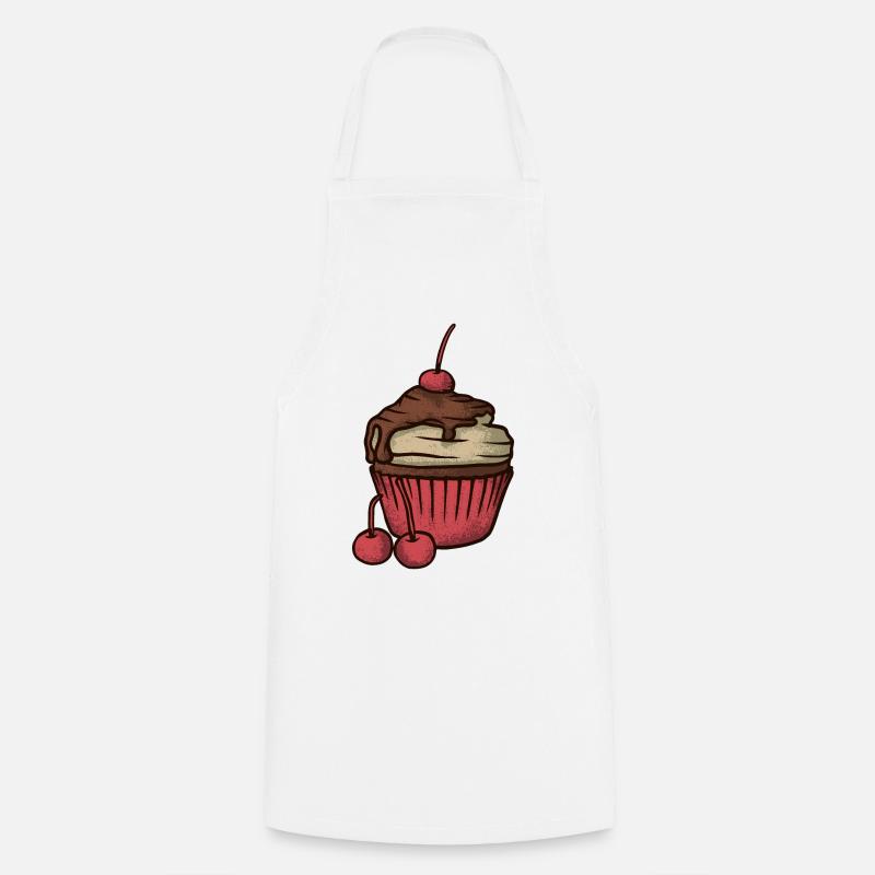 Cupcake - Cooking Apron - white