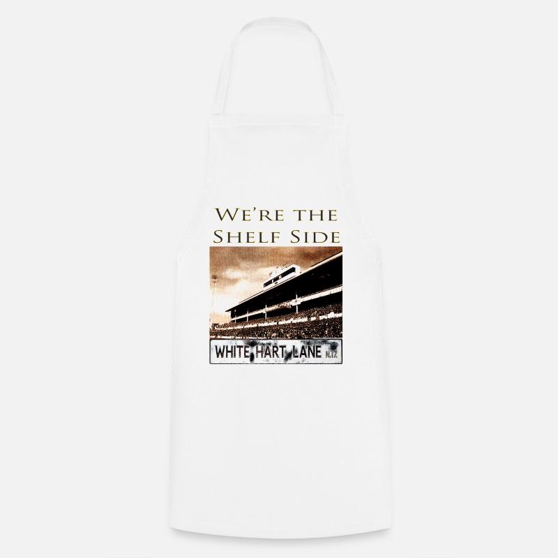We're the Shelf Side - Cooking Apron - white