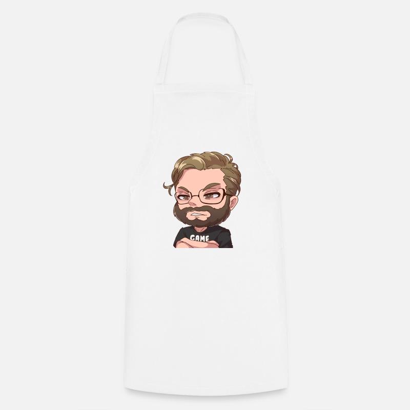 Annoyed Manny - Cooking Apron - white