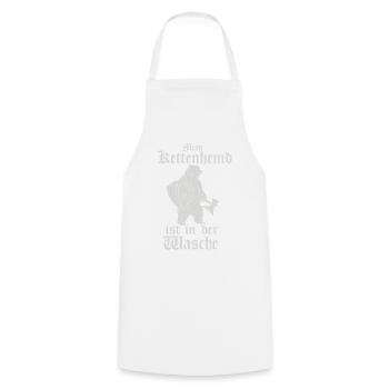 Buhurt Sport Ritterspiele Kettenhemd Krieger - Kochschürze - Weiß - Vorne - AI Model Male 185 dark (185cm)