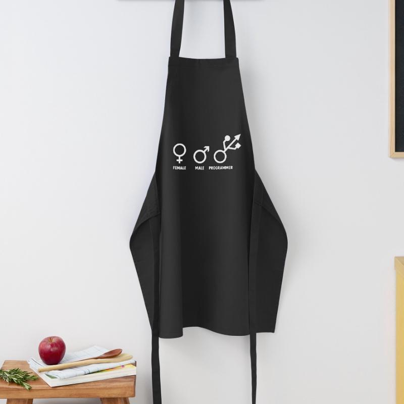 Entwickler Admin Coder Programmierer Informatiker Kochschürze