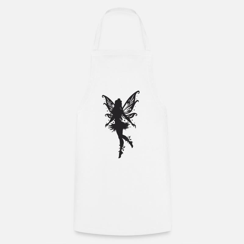 Fée, Elfe, Conte de fées, Créatures mythiques - Tablier de cuisine - blanc