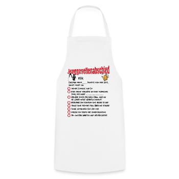 JGA Männer T-Shirt Bräutigam Junggesellenabschied - Kochschürze - Weiß - Vorne - AI Model Male 185 dark (185cm)