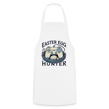 Easter Egg Jäger Gaming Controller Kunst - Kochschürze - Weiß - Vorne - AI Model Male 185 dark (185cm)