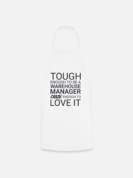 Warehouse Manager Crazy - Kochschürze - Weiß