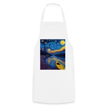 Kayak_3 - Tablier de cuisine - blanc - Devant - AI Model Male 185 dark (185cm)