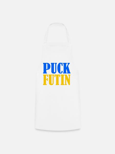 Puck futin - Kochschürze - Weiß
