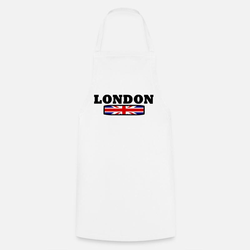 Londres - Tablier de cuisine - blanc