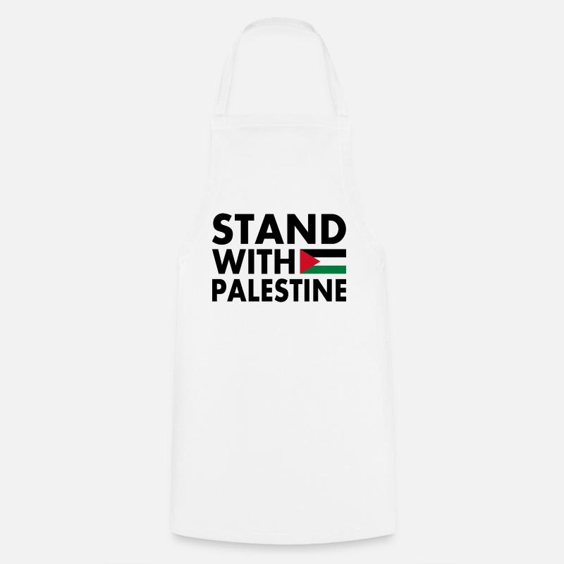 palestina - Cooking Apron - white