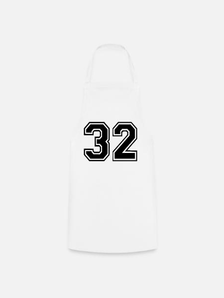 32 - Kochschürze - Weiß