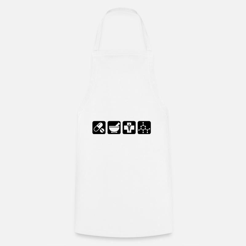 Pharmacy Gift Pharmacist - Cooking Apron - white
