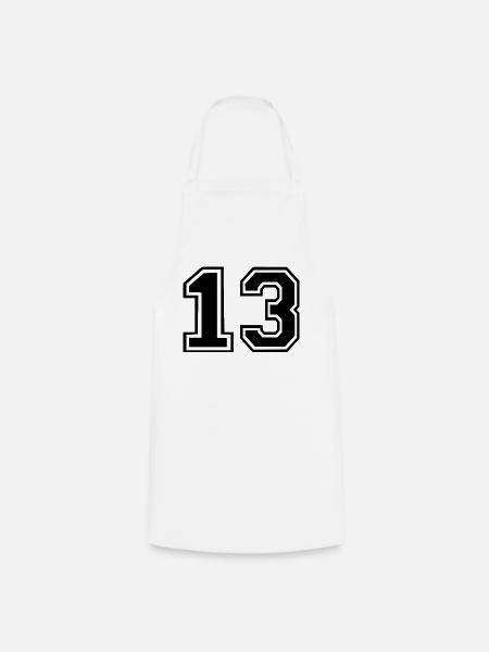 13 - Kochschürze - Weiß