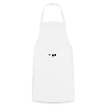 team stroke - Cooking Apron - white - Front - AI Model Male 185 dark (185cm)
