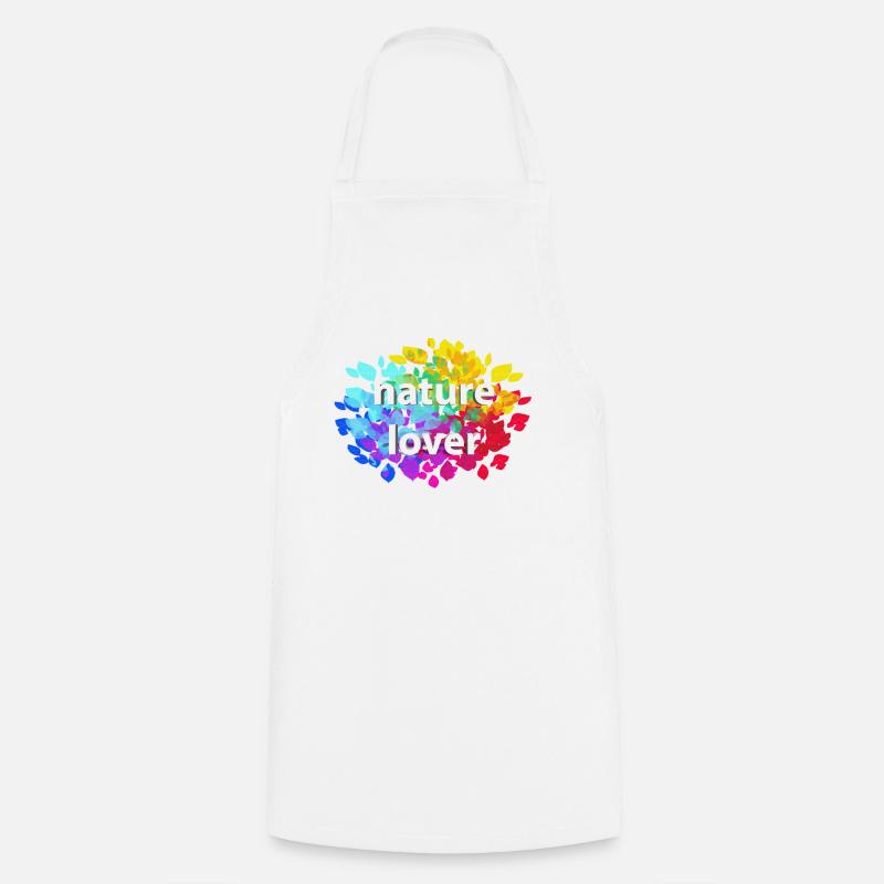 nature lover - Cooking Apron - white