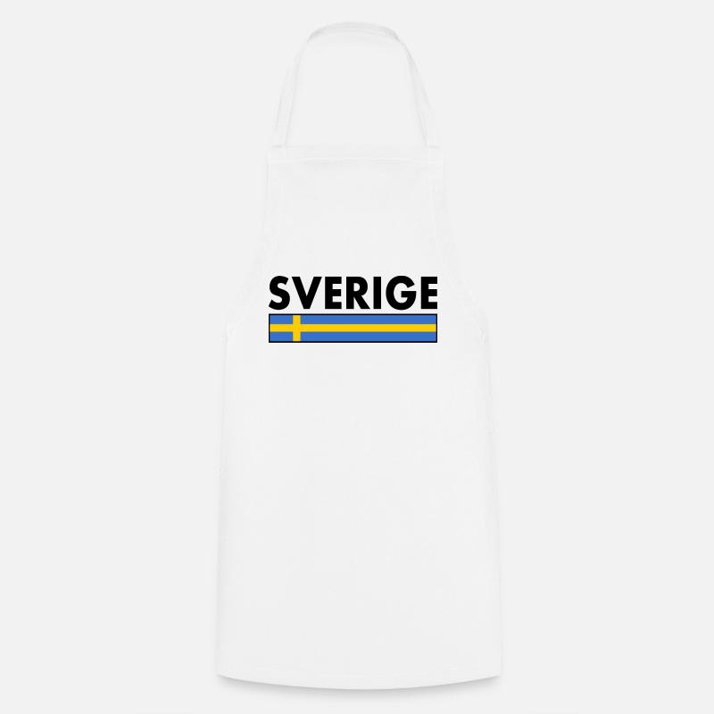 Sverige - Kochschürze - Weiß