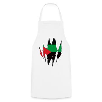 Drapeau Martinique Homme Femme - Tablier de cuisine - blanc - Devant - AI Model Male 185 dark (185cm)