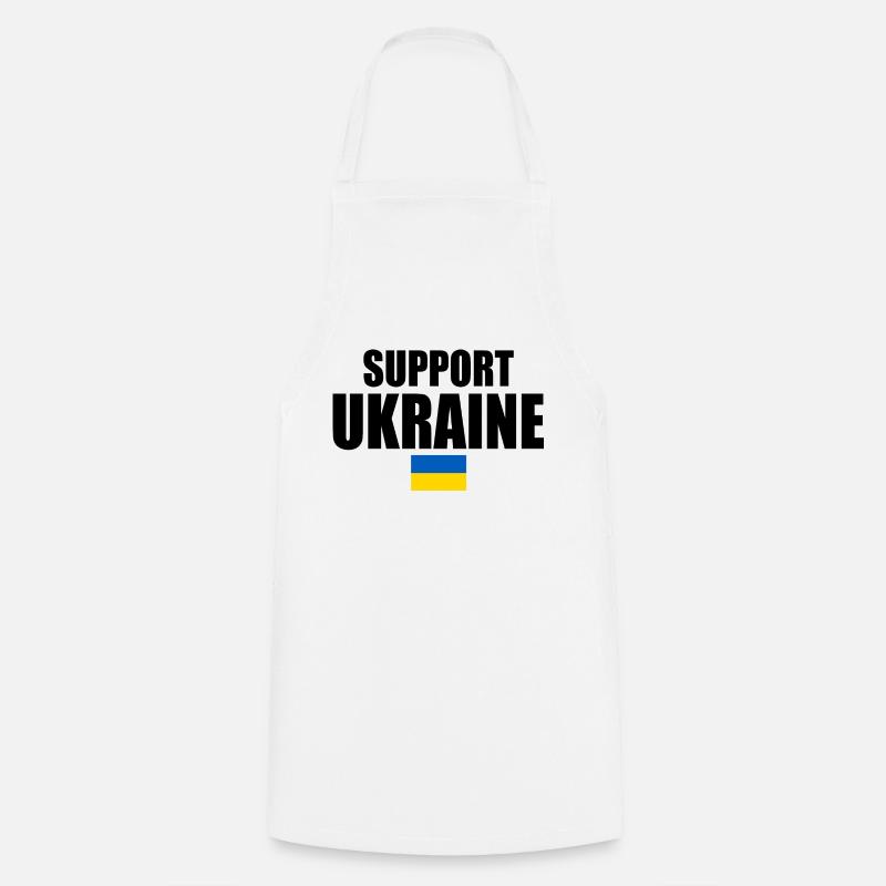 Support ukraine - Kochschürze - Weiß