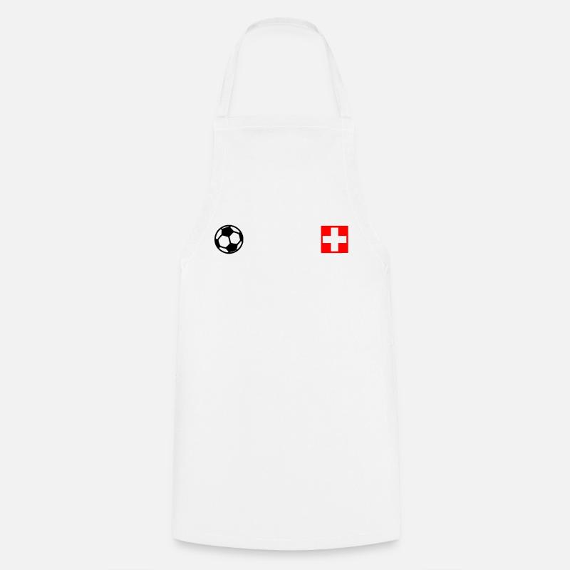 Schweiz - Kochschürze - Weiß