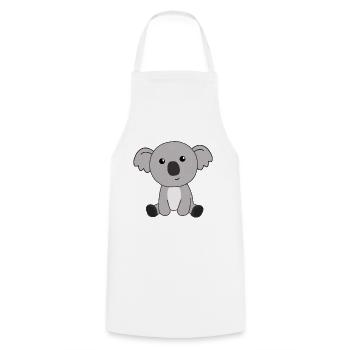 Koala cute animals cute for kids cute - Cooking Apron - white - Front - AI Model Male 185 dark (185cm)
