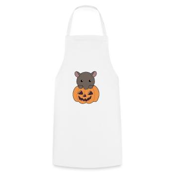 tapir in Kürbis süße tapire Happy Halloween - Kochschürze - Weiß - Vorne - AI Model Male 185 dark (185cm)
