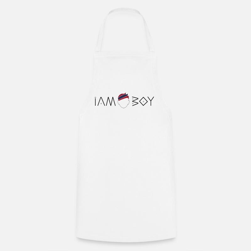 I am a Thai boy - Cooking Apron - white