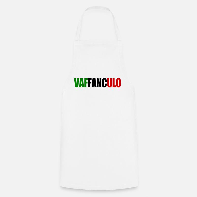 Vaffanculo - Tablier de cuisine - blanc