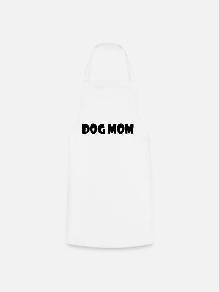 Dog mom - Kochschürze - Weiß
