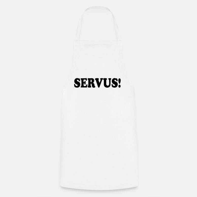 Servus - Kochschürze - Weiß