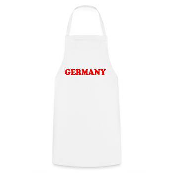 Germany - Tablier de cuisine - blanc - Devant - AI Model Male 185 dark (185cm)