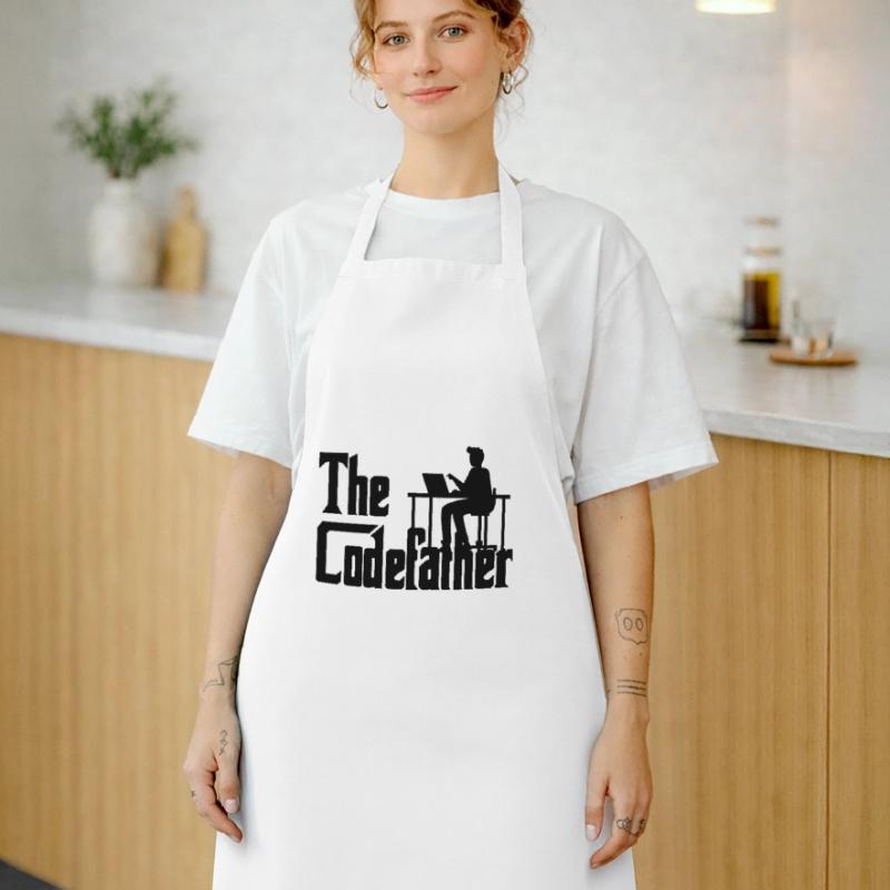 The Codefather Coding Programierer Geschenk Kochschürze