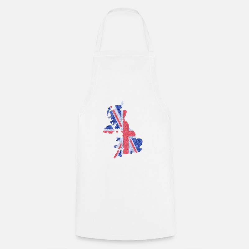 British flag | British flag - Cooking Apron - white