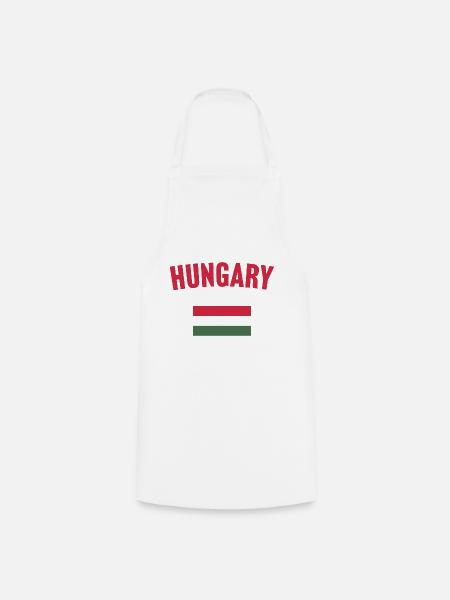 Ungarn Flagge - Kochschürze - Weiß