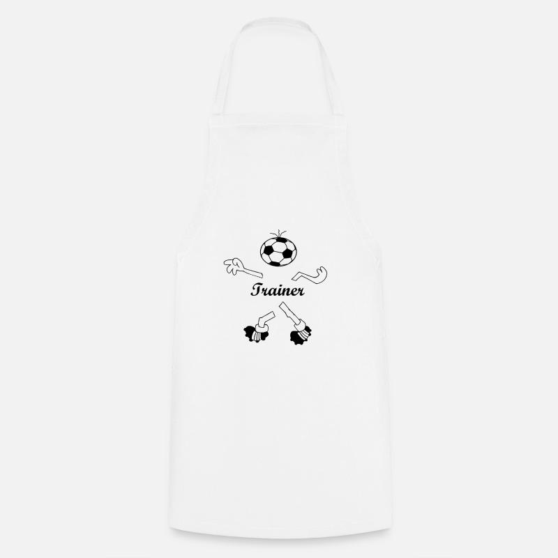 Trainer - Kochschürze - Weiß