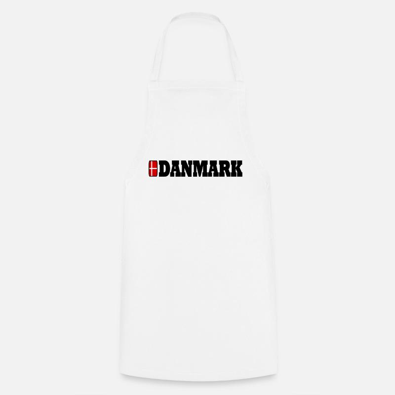 Denmark - Cooking Apron - white