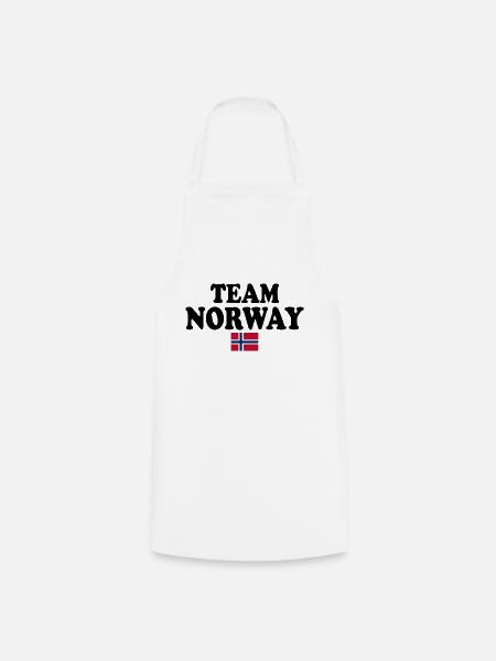 Team norway - Kochschürze - Weiß