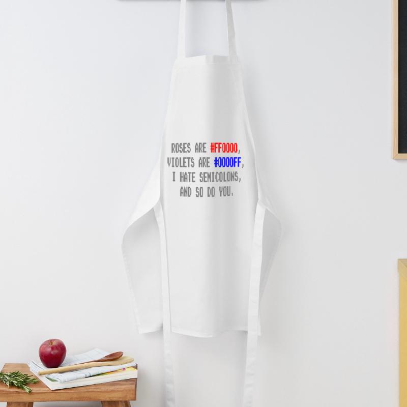 Python Developer Geek Shirt Cooking Apron