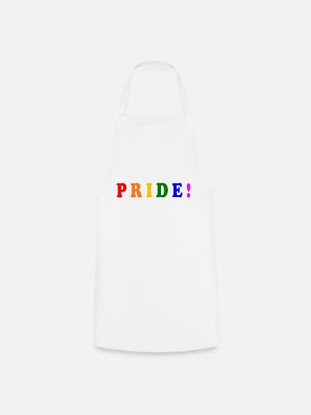 Pride - Kochschürze - Weiß
