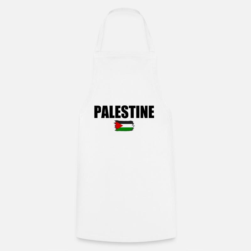 Palestine Palestine - Cooking Apron - white