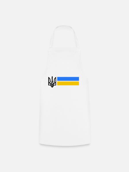 Ukraine - Kochschürze - Weiß