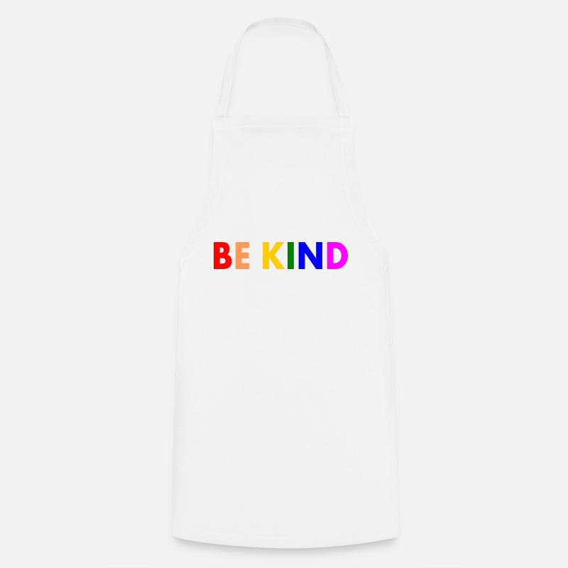 Be kind - Kochschürze - Weiß