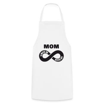 Mom Always On Never Off Mama Shirt Muttertag - Kochschürze - Weiß - Vorne - AI Model Male 185 dark (185cm)