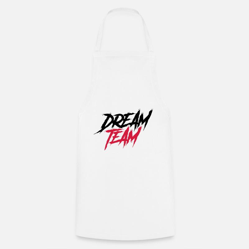 dream team - Kochschürze - Weiß