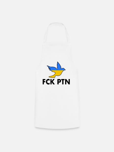 Fck ptn friedenstaube - Kochschürze - Weiß