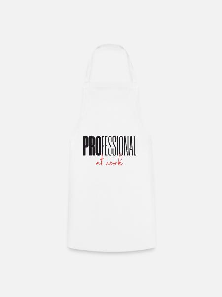 Professional at work - Kochschürze - Weiß