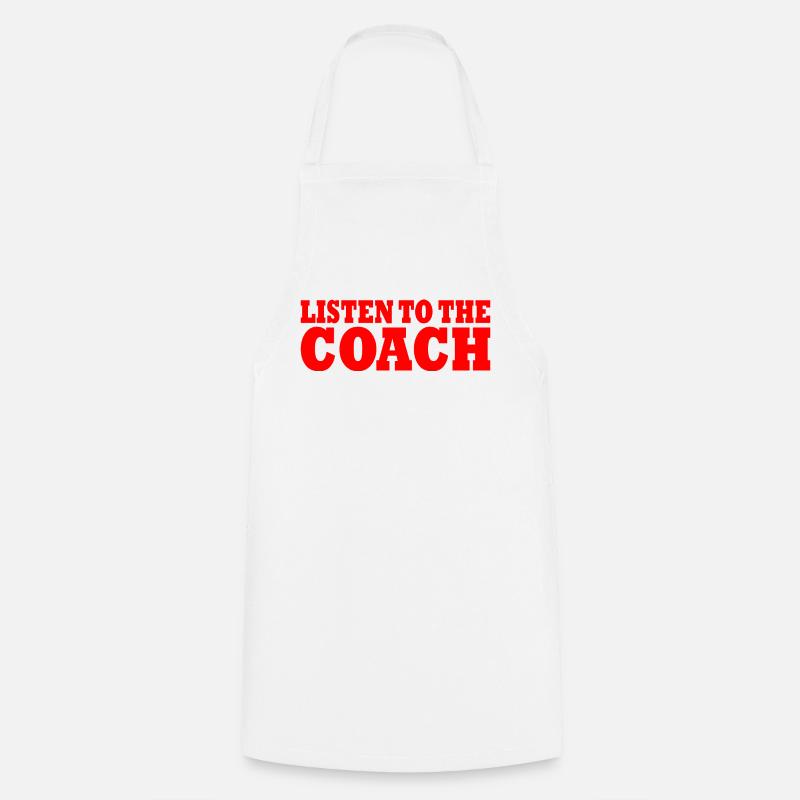 Coach - Tablier de cuisine - blanc