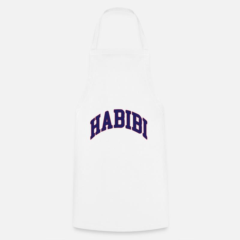 Habibi - Kochschürze - Weiß
