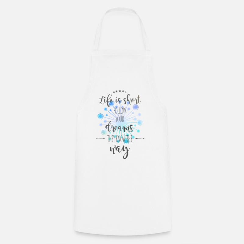 dandelion - Cooking Apron - white